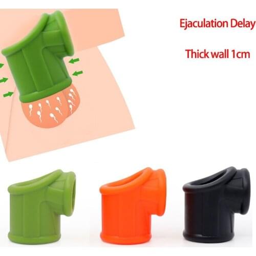 Soft Stretchable Scrotum Bondage Cock Rings Male Delay Ejaculation Stimulation Liquid Silicone Penis Rings Sex Toys for Man