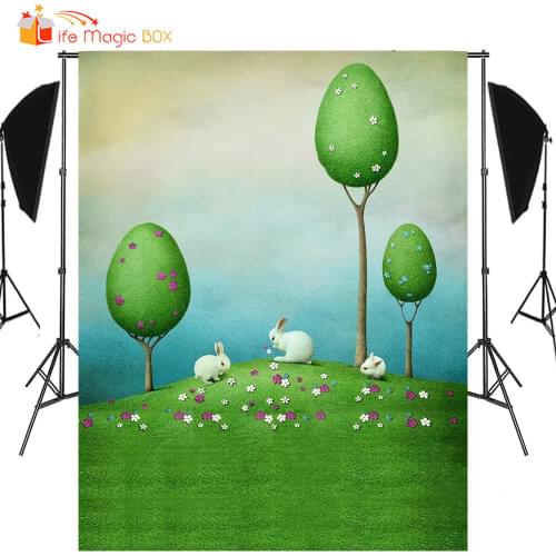 LIFE MAGIC BOX Backround Photography Happy Easter Backdrops Wallpapers for Photo Shoot