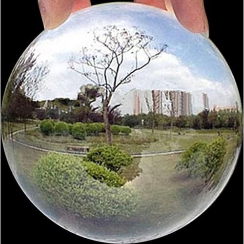 10cm Globe K9 Clear Chandelier Glass Crystal Ball Lensball Artificial Crystal Healing Sphere Photography Props Decorative Balls