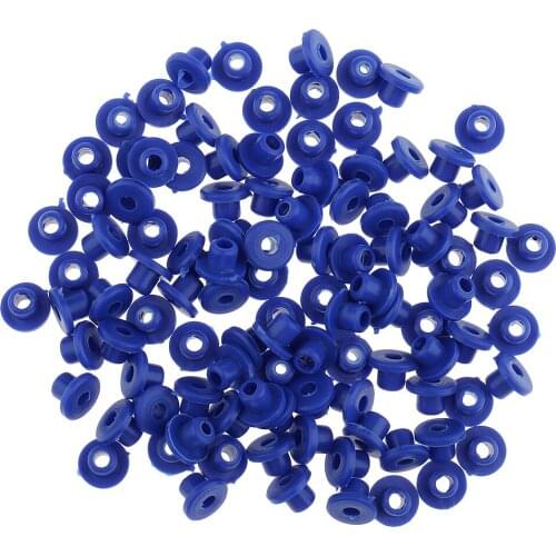 100PCS Assorted Rubber Grommet Nipples for Needles Machine Supply