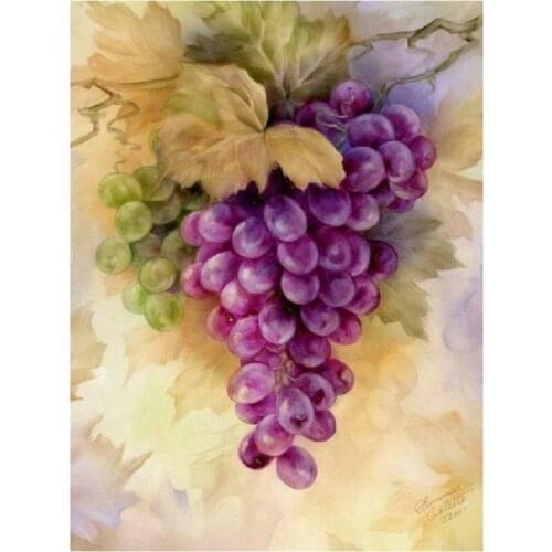 5D diamond painting cross stitch full square rhinestone Mosaic Pattern diy diamond embroidery grape picture living room decor