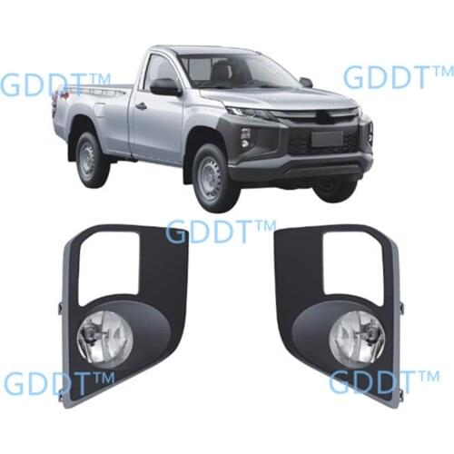 1 Set 2019-2021 Fog Lamp Kit for L200 Full Set with Bulb Wire and Switch for Triton Pick Up Clearance Warning Lights
