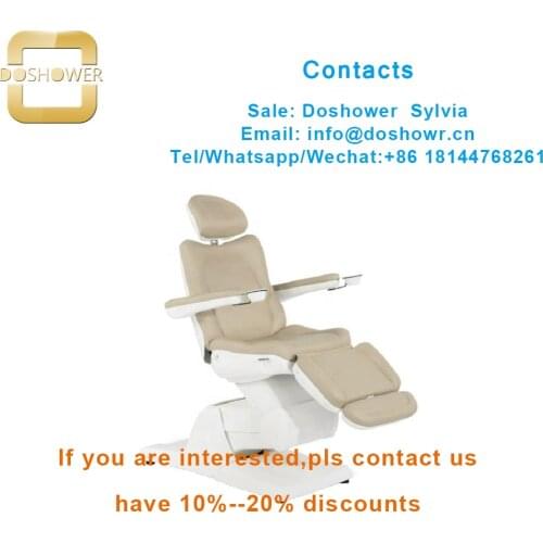 Beauty spa massage facial bed with massage table electric lift for luxury massage table