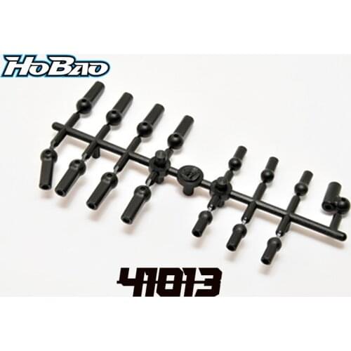 Original OFNA/HOBAO RACING 41013 BALL END SET 4.8 MM & 3.8 MM For HYPER 1/10 H4E ONROAD