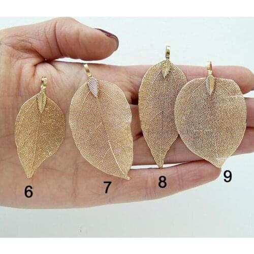 Leaf Pendant Real Leaf Pendant Nature Pendant Jewelry Personalized Jewelry Her Gift Mothers Day Gift Fashion