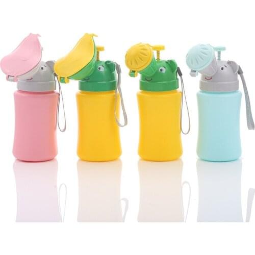 Portable Convenient Travel Cute Baby Urinal Kids Potty Girl Boy Car Toilet Potties Vehicular Urinal Traveling Urination New