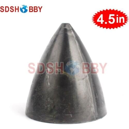 RC Model 4.5"(114.3mm) Carbon Fiber Spinner with Carbon Fiber Back plate