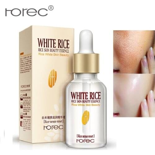 ROREC White Rice Face Serum Essence Moisturizing Anti Wrinkle Colagen Serum 24k Gold Serum Lifting Deep Firming Skin Care
