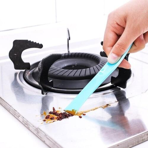 Hand Squeegee Window Glass Wiper Scraper Cleaner Gas Stove Oil Remover Holder Hook for Bathroom Kitchen Window Glass Clearning