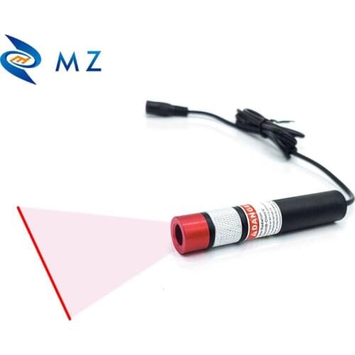 High Quality Line Laser Adjustable Focal Length Structured Light Laser660nm100mw Powell Lens Laser moudle