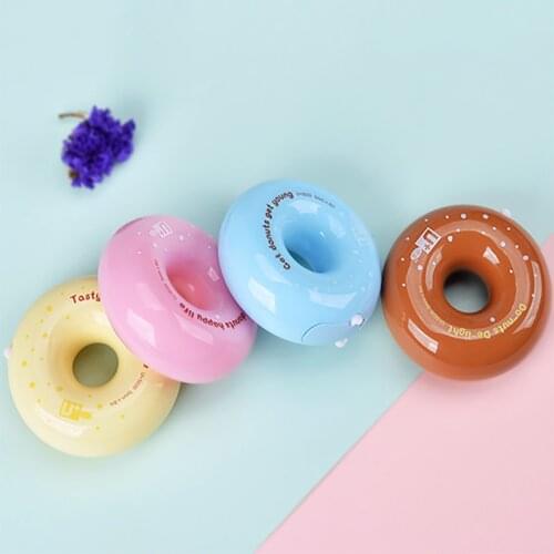 1PC Cartoon Doughnuts Correction Tape Students School Proofreader Tools Cute Stationery Office Supplies fourniture scolaire