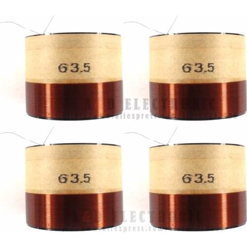 2PAIRS/4PCS 63.5mm voice coil for JBL 15 speaker M115-8A for replace 12 inch 15inch woofer/bass speaker