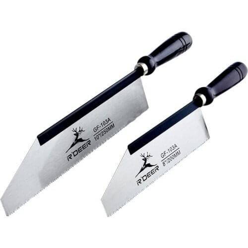 9-1/2"Double Edge Razor Saw Japanese Ryoba Style Pull Saw 14/9 Teeth Precision Hand Saw For Tenon Woodworking Cutting Saw Blade