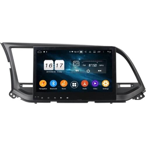 DSP PX6 6-Core 10.1" Android 10.0 Car DVD Player for Hyundai Elantra 2016 Stereo Radio GPS Bluetooth 5.0 WIFI CarPlay