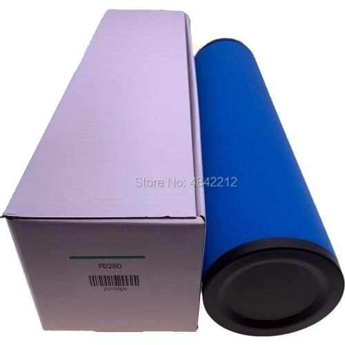 Free shipping 2pcs/lot high efficiency pipeline filter element 2901054400=DD280/ 2901054500=PD280 for AC air compressor