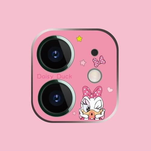 Disney Trend Applicable IPHONE11PRO/11PROMAX Lens Circle Apple 11 Rear Film Anime Cartoon Text Camera Cover Camera Rear Film 11