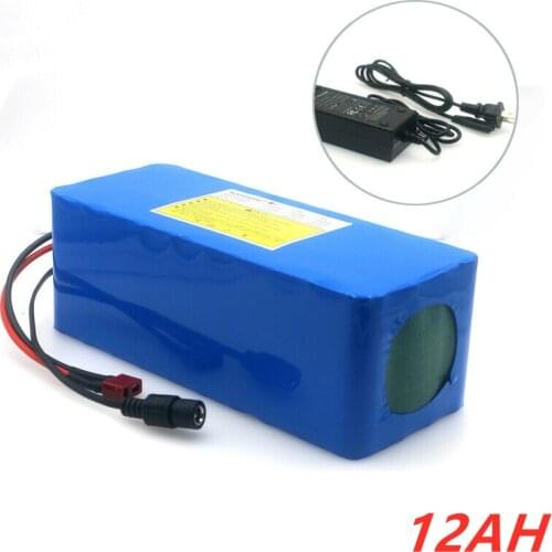 KAMPING 2021 New 36v battery 12.8ah 10S4P electric bicycle deep cycle battery for 500W motor Ebike with 15A BMS+battery charger