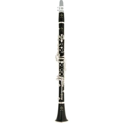 Buffet Crampon R13 Bb Clarinet 17 keys Bakelite or Ebony Wood Body Sliver Plated Keys Musical instrument Professional With Case