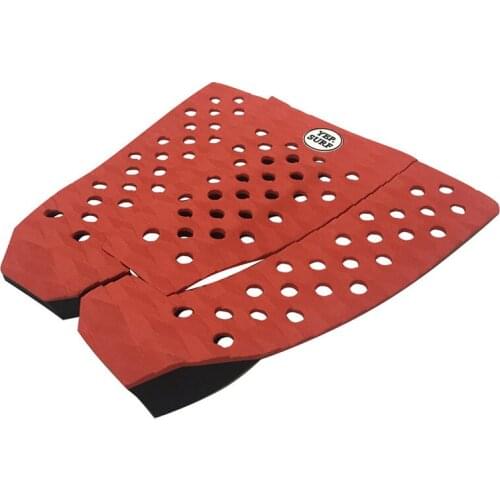 Surf Pad EVA sup deck pads red traction surf pads wholesale surfboard foot tail pads yep.surf