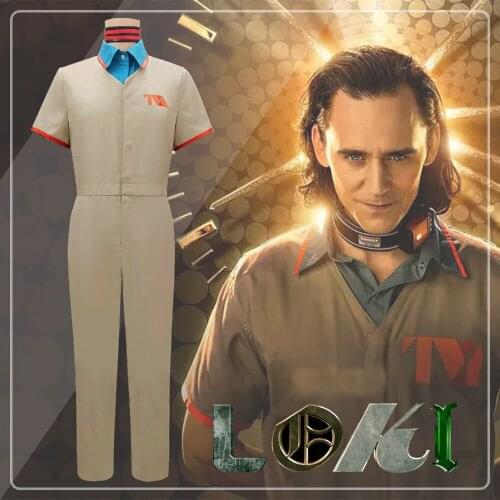 Loki Cosplay Costume Outfits Halloween Carnival Suit