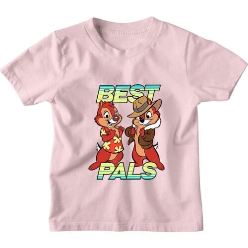 Fashion Disney Children T-Shirt Summer New Products Round Neck Short Sleeve Trend Comfortable Unisex T Shrit Kids Harajuku Style