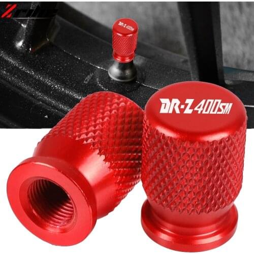 Motorcycle CNC Alumium Wheel Tire Valve Air Port stem caps Accessories For SUZUKI DRZ 400 DRZ400SM All Year 2017 2018 2019 2020
