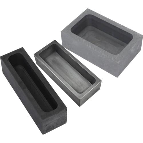 Professinal Graphite Ingot Mold Crucible Gold Silver Aluminum Metal Melting Casting Corrosion Resistance