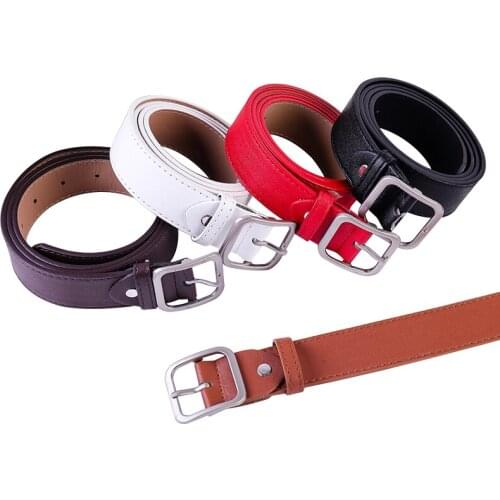 Women Leather belt Quality Imitation Leather Pin Buckle Women belt Casual Business Wild belts Decoration Wide belt Fashion belt