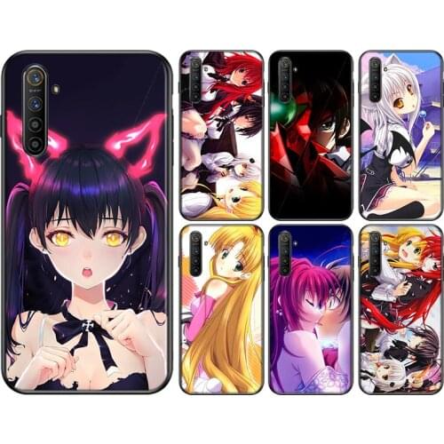 High School Dxd Anime Silicone Cover For OPPO Reno 4 3 Pro 10X Zoom 2 Z F Realme ACE C2 X2 Pro 5G Phone Case