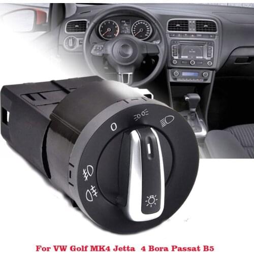 Car Styling Chrome Headlight Switch 3BD 941 531 For V W Golf Jet ta Bora Mk4 Passat B5 B5.5 Polo 9N 9N3 Lupo New Beetle T5
