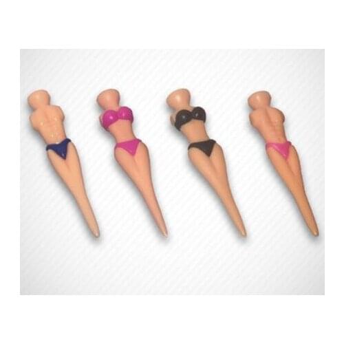 TKSALOT 50pcs/pack BIKINI shape 85mm plastic golf Tee