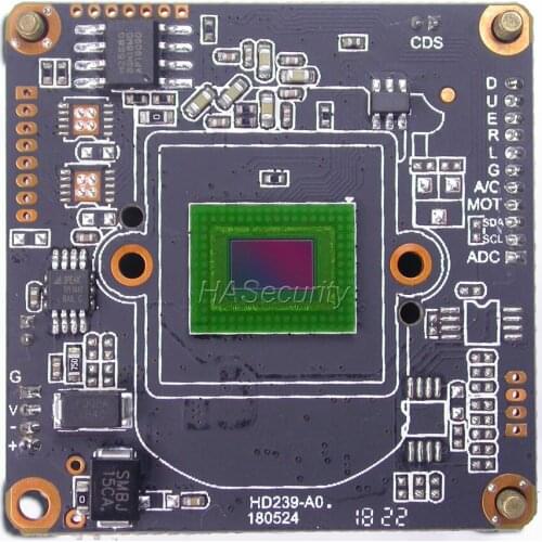 Smart SVL AHD-H (1080P) / CVBS 1/2.8" Sony STARVIS IMX307 CMOS image sensor + NVP2441 CCTV camera module PCB board UTC support