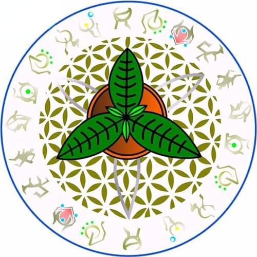 13cm x 12.9cm for Plant Kingdom Vinyl Car Stickers Motorcycle Helmet Personality Air Conditioner Helmet SUV Car Decal