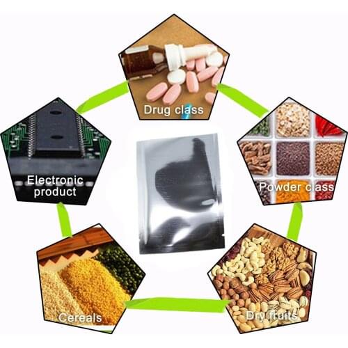 10X Aluminum Foil Mylar Bag Vacuum Sealer Food Storage Package Pouch 6 Size
