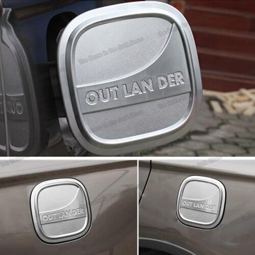Lsrtw2017 Car Fuel Tank Cap Cover Panel Trims for Mitsubishi Outlander 2013-2021 Accessories Auto Moldings Parts