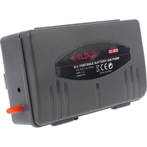 Aquarium Battery Operated Fish Tank Air Pump Aerator Oxygen With Air Stone 5W