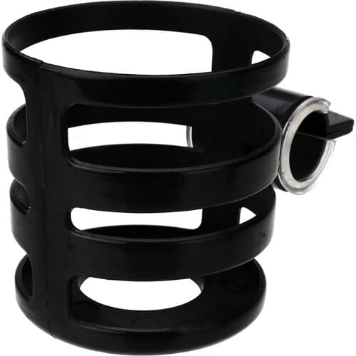 Quick-Release Baby Stroller Pram Cup Holder Bicycle Milk Bottle Drink Rack High Quality Black PP