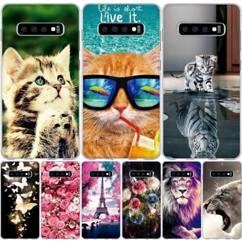 Case for Coque Samsung Galaxy S10 Plus Case Cover for Samsung S10 Plus Fundas Soft Silicone Cover For Samsung S10 Plus Case Capa