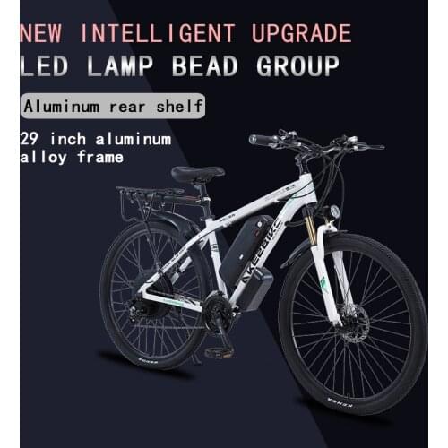 29inch Electric bicycle 48V1000W 13AH electric mountain lithium battery bicycle 21 speed aluminum alloy electric bicycle