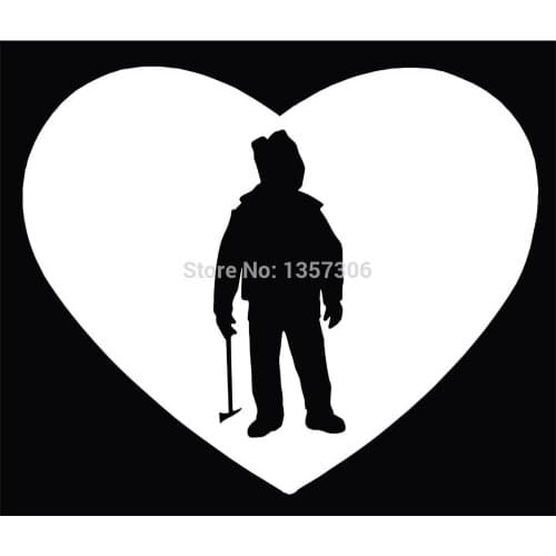Hot Sale Fireman Standing Helmet Jacket Car Window Sticker Vinyl Decal 9 Colors