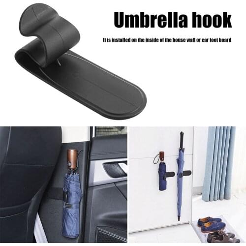 Adhesive Car Umbrella Holder Hanger Home Wall Umbrella Hook Universal Auto Interior Accessories Organizer Storage Holder