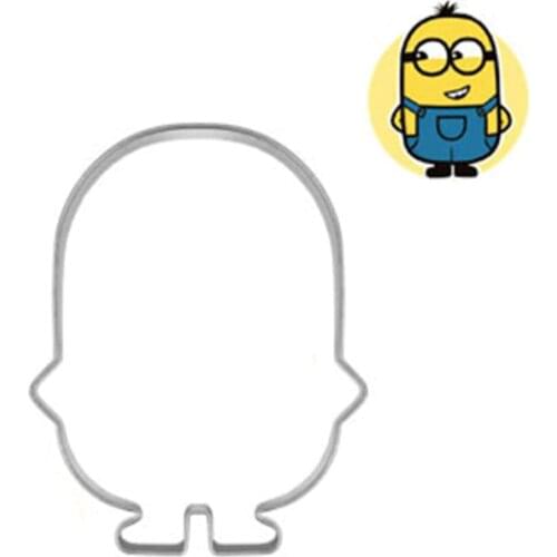 Cartoon Animation Stainless Steel 3D Christmas Cookie Cutters Cake Cookie Mold Fondant Cutter DIY Baking Tools Anime Cake Knife