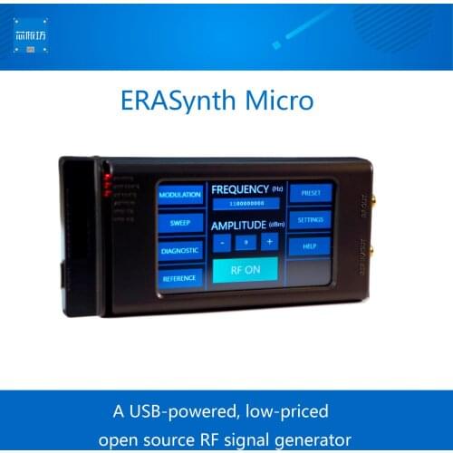 ERASynth Micro,A USB-powered, low-priced, open source RF signal generator,Arduino-based software radio