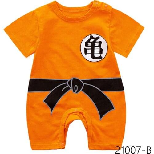 Cheap cotton Baby romper Short Sleeve baby clothing One Piece Summer Unisex Baby Clothes girl and boy jumpsuits Giraffe 2021