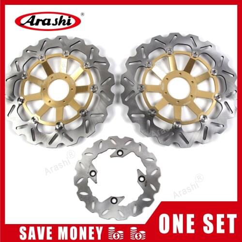 Arashi 1 Set For HONDA CBR919RR 1998 1999 CNC Floating Front Brake Disks Rear Brake Disc Rotors CBR 919 RR CBR919 919RR 98 99