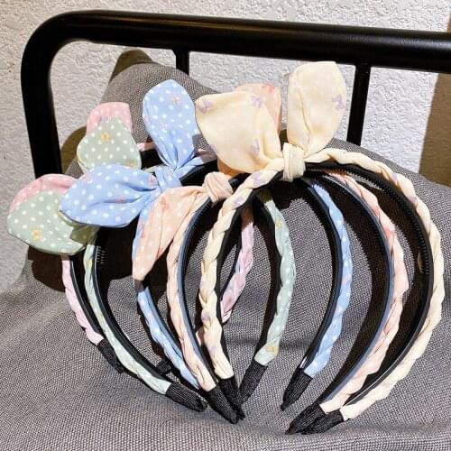 Baby Girls Cute Colors Sweet Smiley Bow Hairbands Headwears Children Lovely Hair Hoop Headband Kids Fashion Hair Accessories