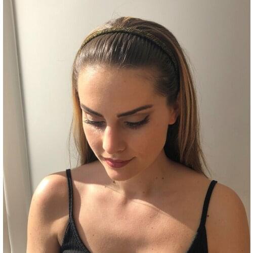 Headbands Hold Comb Hairgrips With Teeth Hairband Hair Accessories Non-slip Stretchy Elastic Thin Hair Band Simple Hair Jewelry