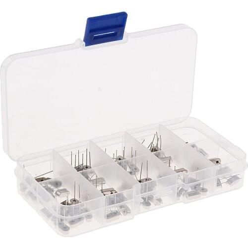 1 Pack Quartz Crystal Oscillator Resonator for Universal 10 Value