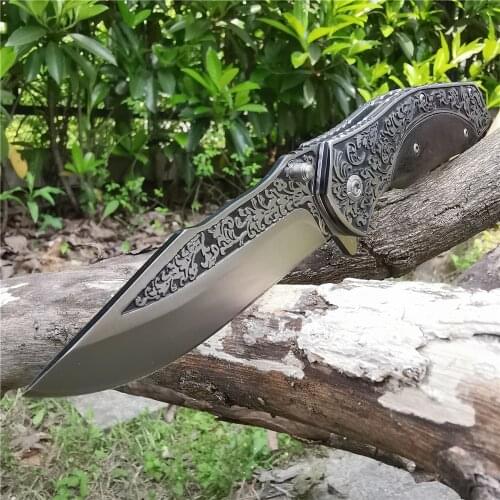 Folding Knife Fashion 8cr13 Stainless Steel EDC Pocket Knives - Good for Hunting Camping Survival Outdoor Everyday Carry