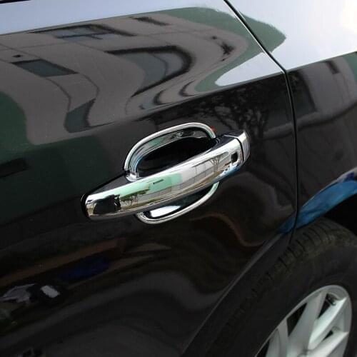 Car Exterior Protective Cover Chrome Door Handle Bowl For Audi Q5 2010 2011 2012 2013 2014 2015 AUTO ACCESSORIES